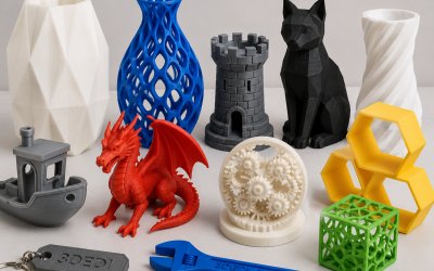 3D Yazıcı ile Yapılan Ürünler Nelerdir? | Kullanım Alanları ve Örnekler