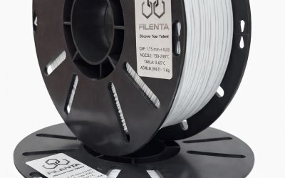 Filenta Buz Mavisi PLA Premium Filament 1.75mm. 1 KG 3D Filament