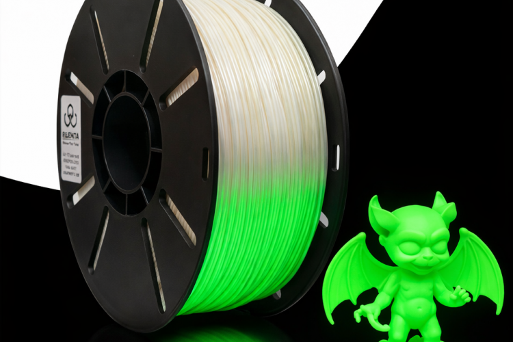 Filenta Glow Yeşil Gece Parlayan Pla Premium Filament 1.75mm 1 Kg 3D Filament