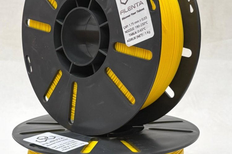 Filenta Sarı Petg Filament 1.75mm 1 Kg 3D Filament