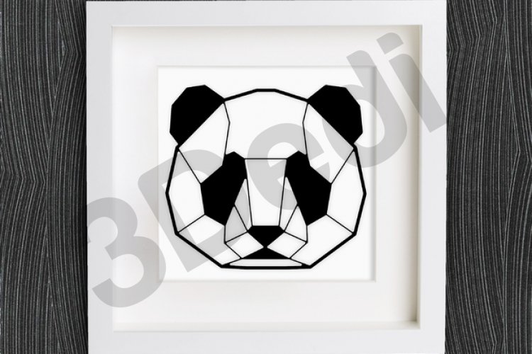 3D Panda Tablosu