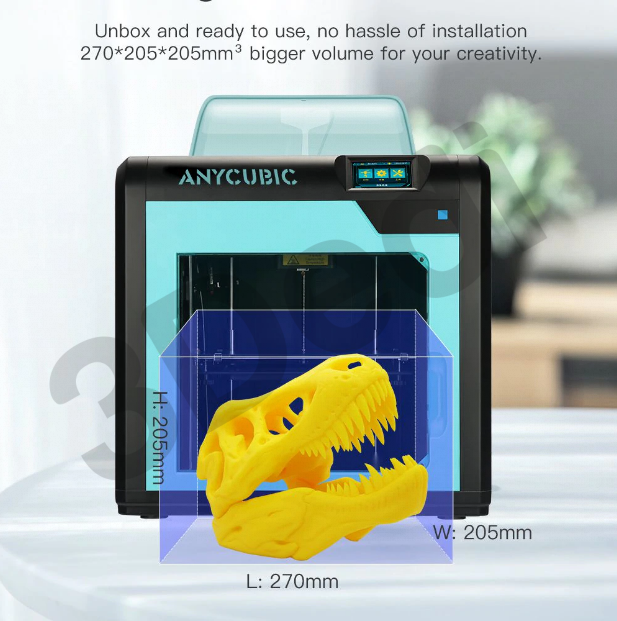3D Anycubic 4Max Pro printeri